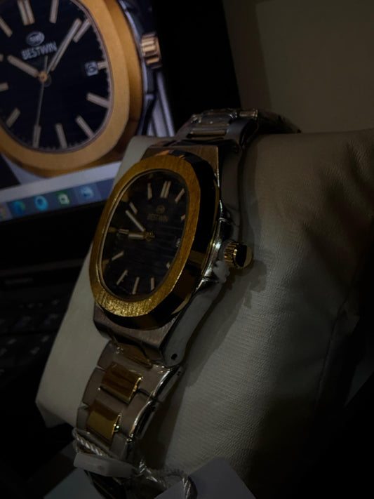 BESTWIN BW-137(BLUE) Men's Luxury Quartz Watch