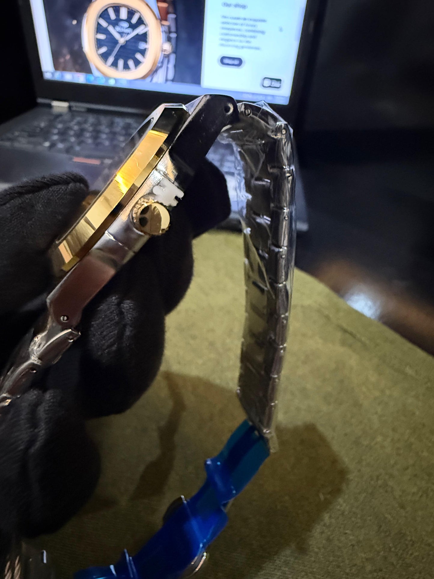 BESTWIN BW-137(BLUE) Men's Luxury Quartz Watch