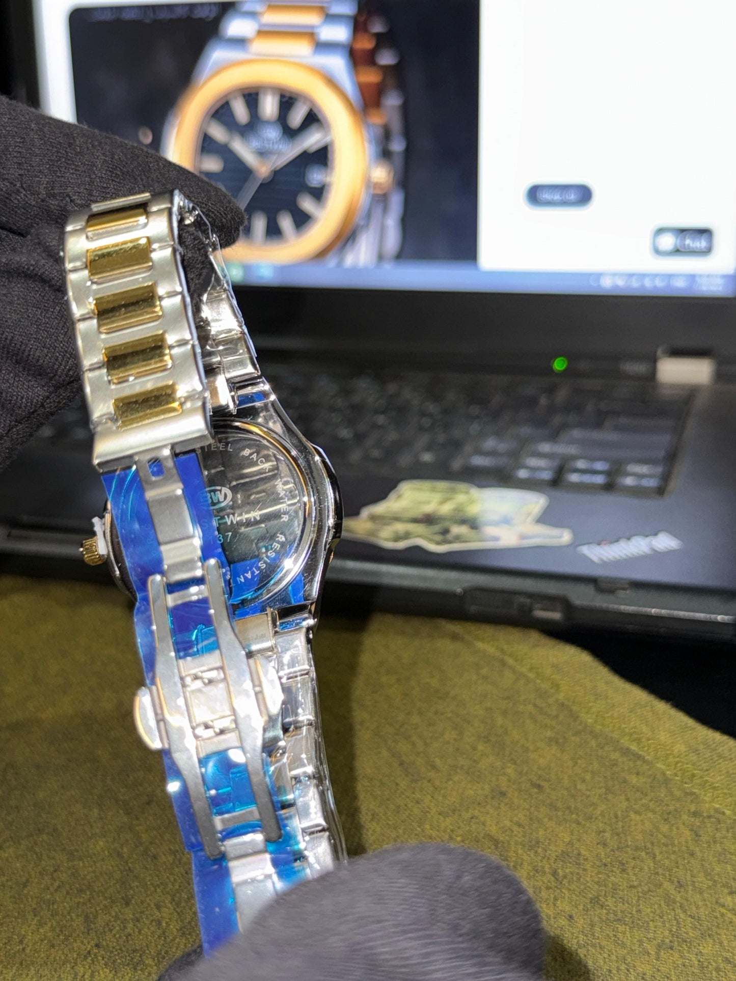 BESTWIN BW-137(BLUE) Men's Luxury Quartz Watch