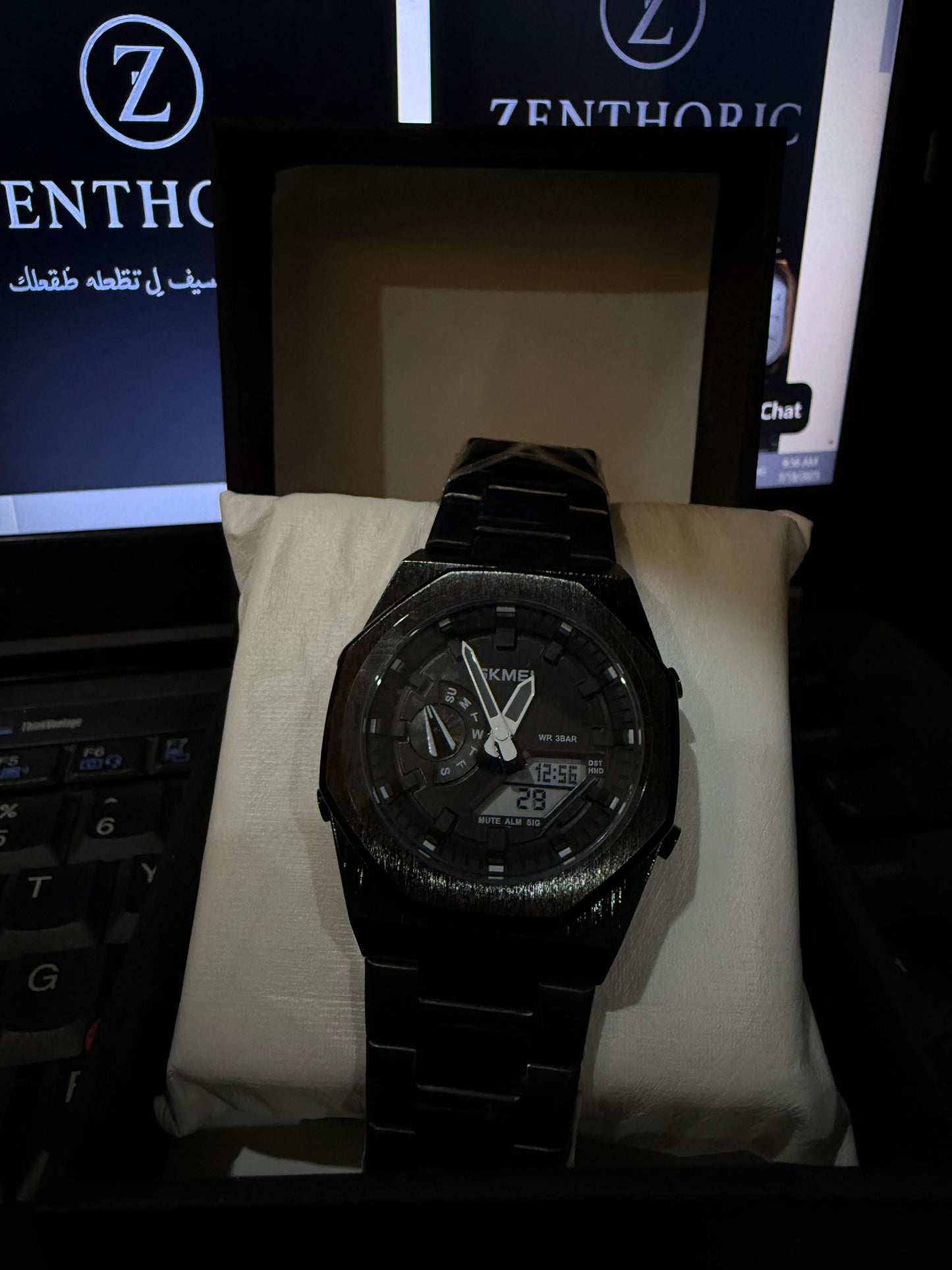 Skmei – 1816(BLACK) – dual-display luminous waterproofs